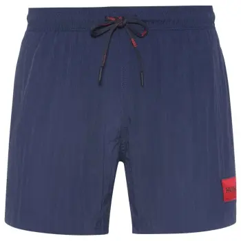 Hugo HUGO Badebukser Dominica Recycled Swim Shorts Mørkblå polyester Small Herre