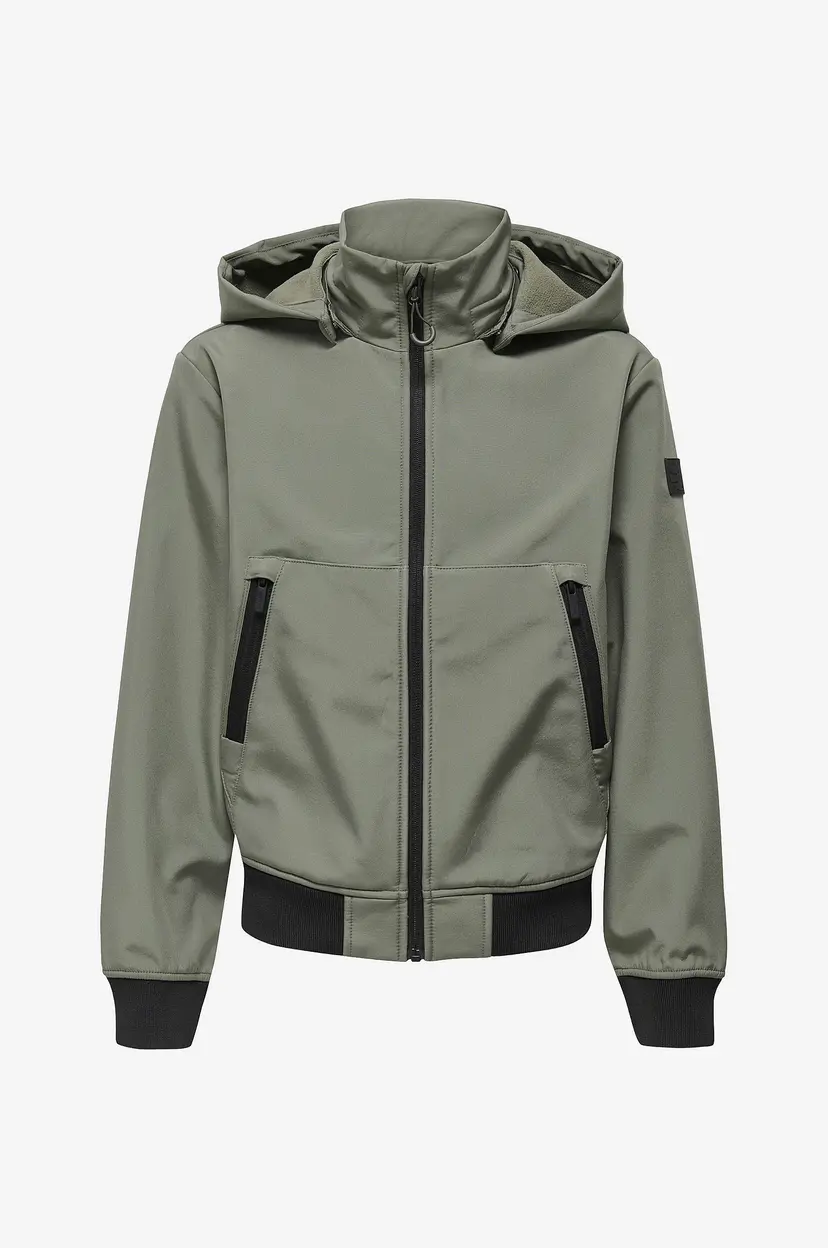 ONLY & SONS JUNIOR Jakke osjBowie Softshell Bomber Otw - Grå