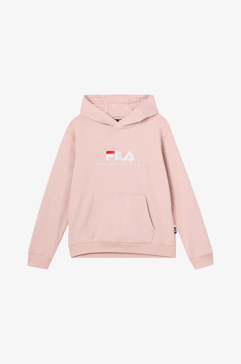 Fila Hettegenser Carisio Regular Logo Hoodie - Rosa