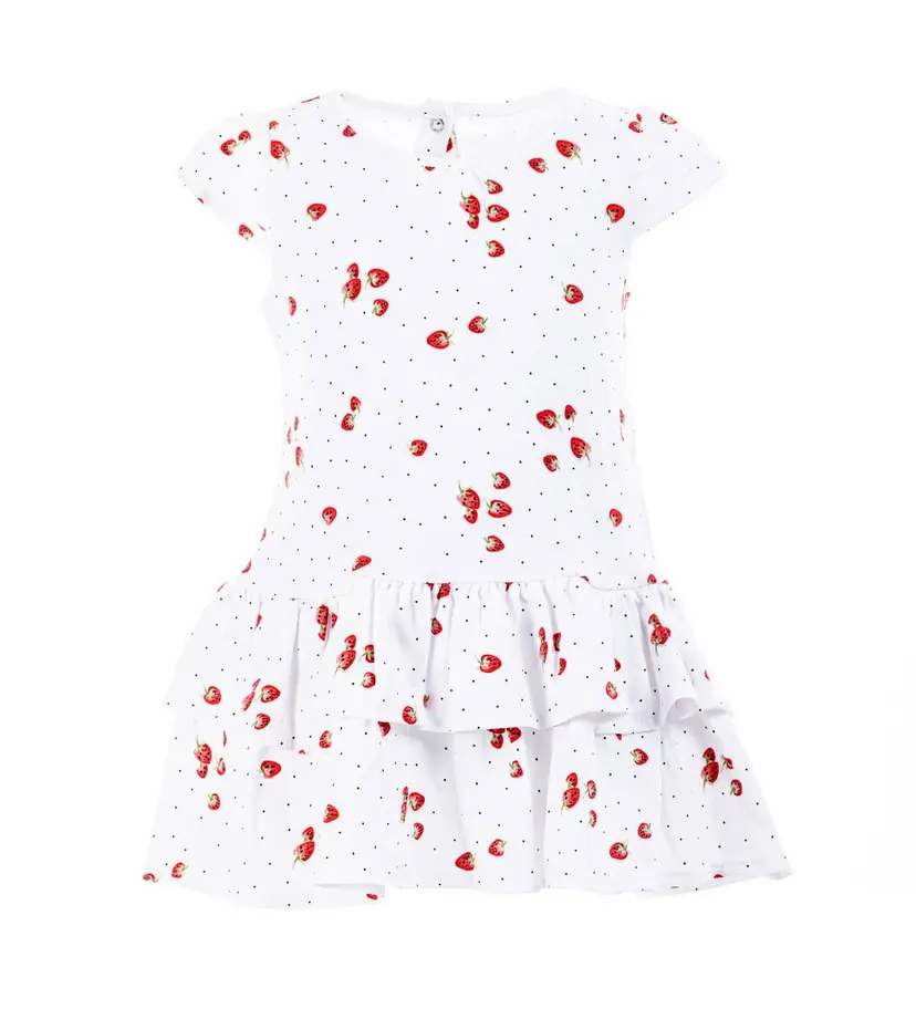 Salto Salto Berry Jersey Kjole Jordbær (74/80: 9-12 mnd)