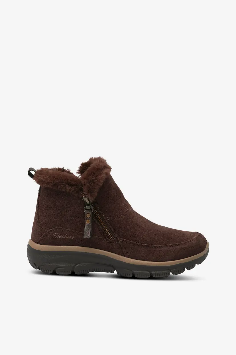 Skechers Boots Easy Going Cool Zip - Brun