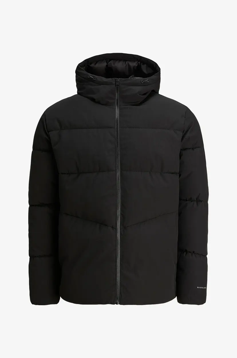 Jack & Jones Plus Pufferjakke jjGlobal Puffer Jacket Pls - Svart