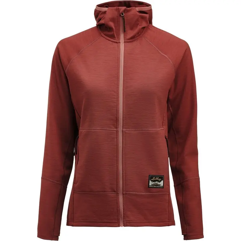 Lundhags Lundhags Tived Merino HoodieW Rosewood