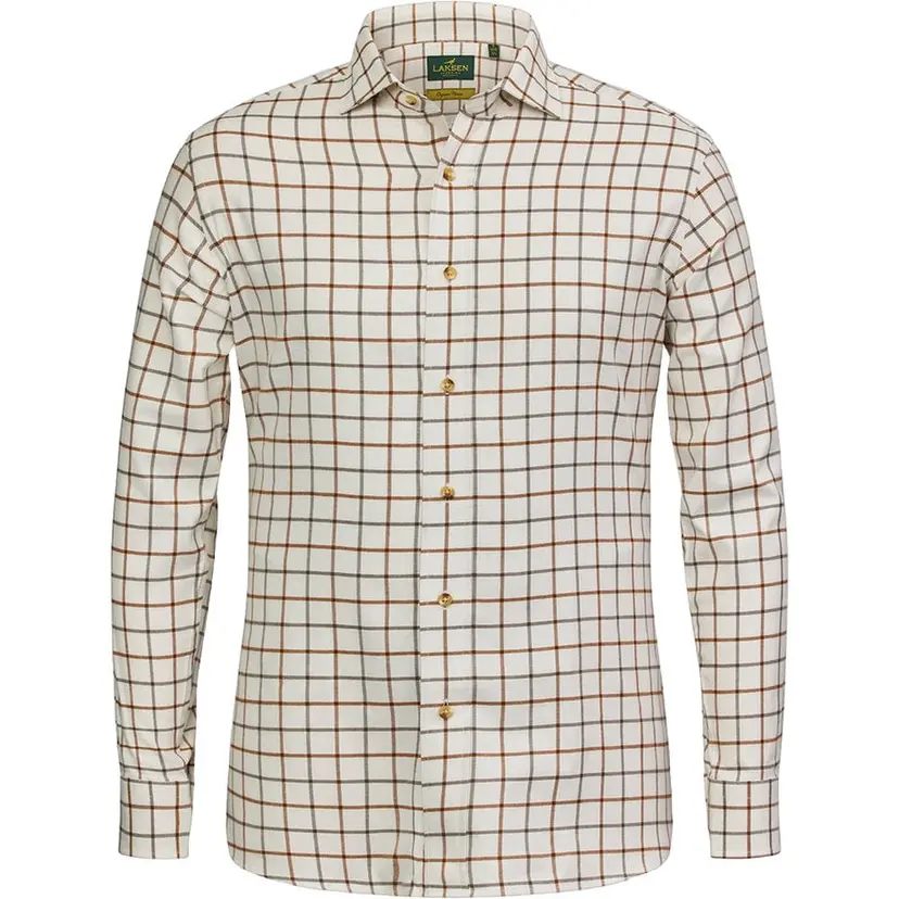 Laksen Laksen Brushed Organic Cotton Shirt Harald