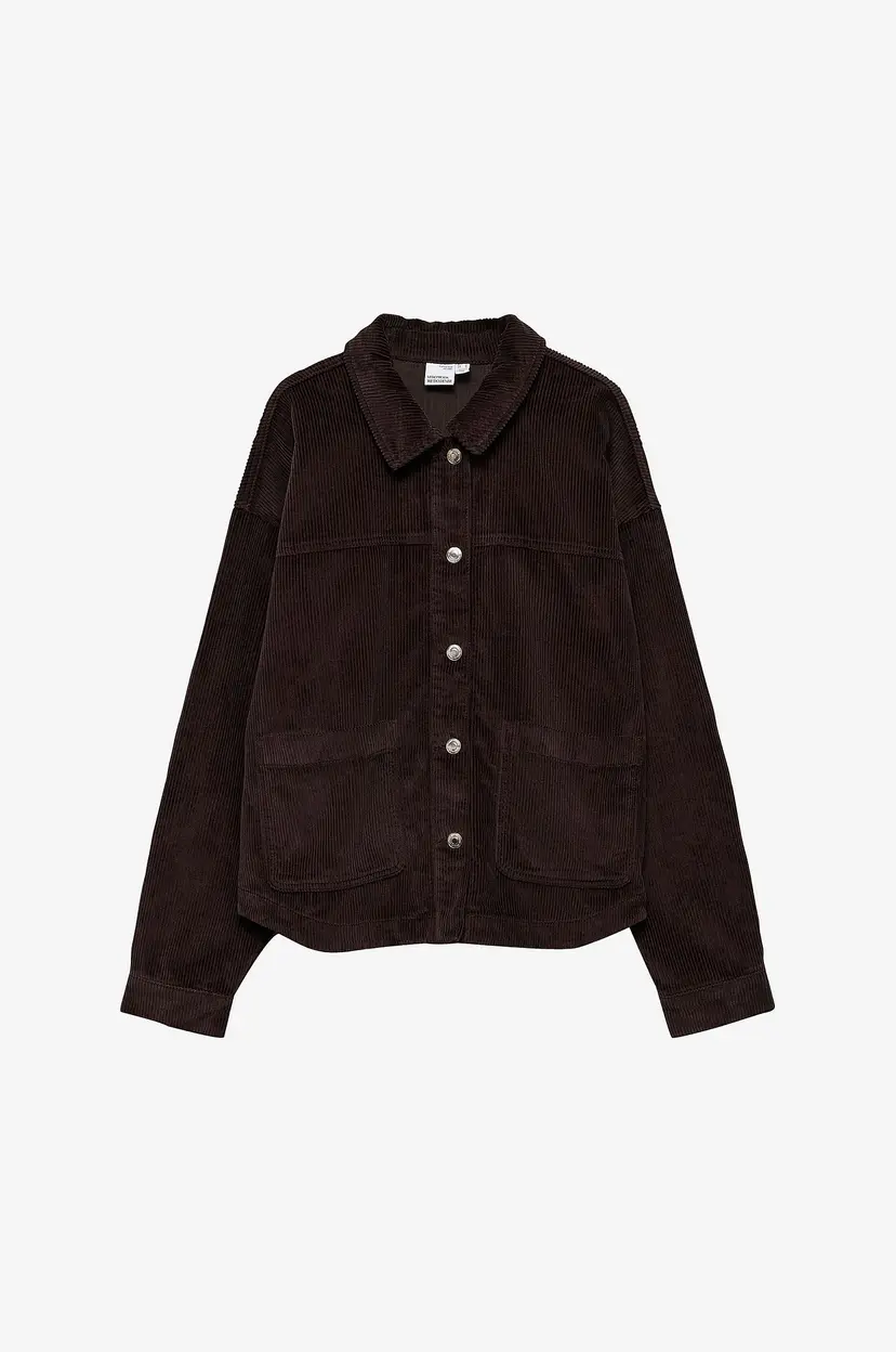 Vero Moda Curve Shacket Vmcjamie LS Corduroy Shacket - Brun