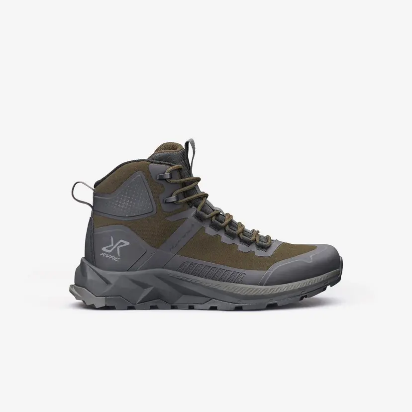 RevolutionRace Phantom Trail Mid Waterproof Hiking Boots Herre Dark Olive