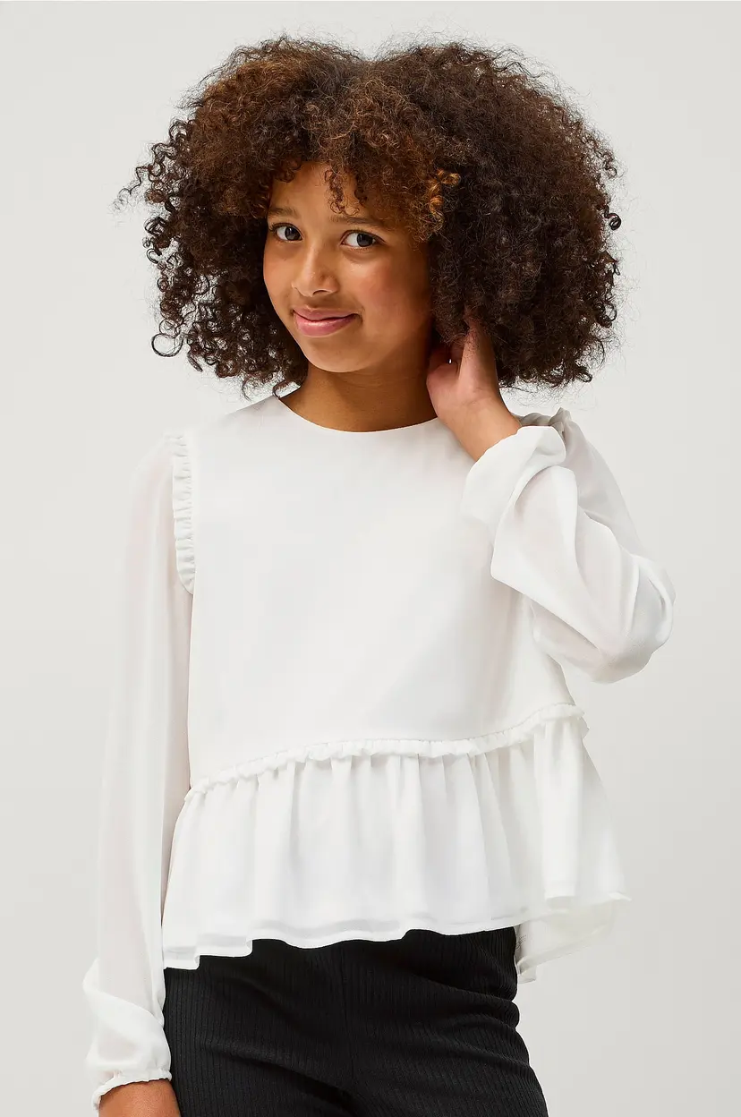 Ellos Collection Bluse Linnea - Hvit