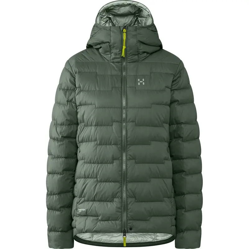 Haglöfs Haglöfs ROC Flash Down Hood Women Chlorophyll Green
