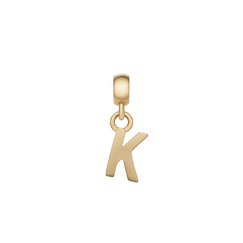 Daniel Wellington Gold Charm Letter | DW