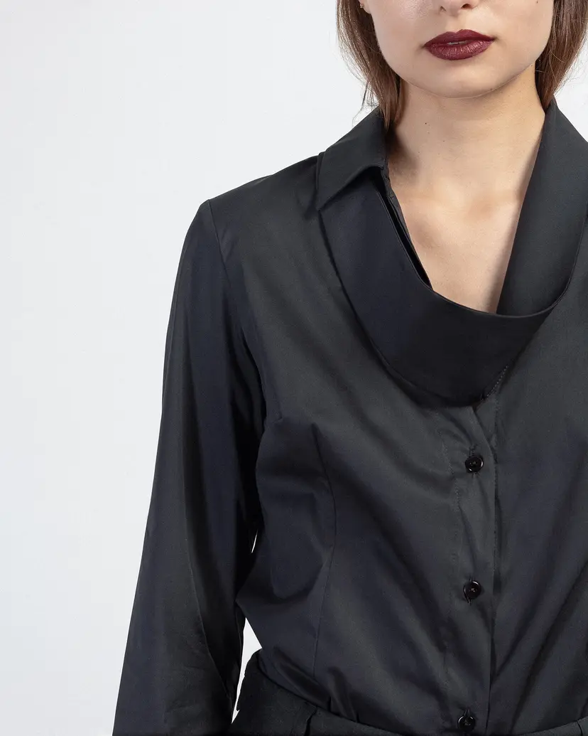 Le Ruemarcel Le Ruemarcel MANAMI Black Shirt