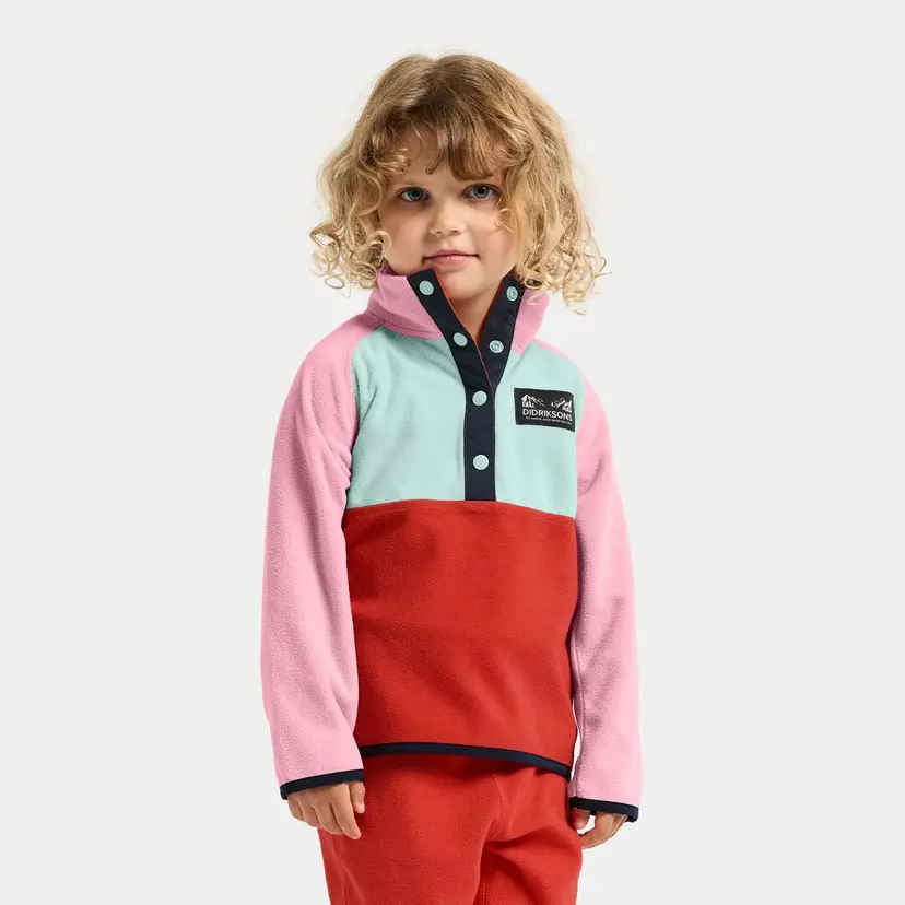 Didriksons Monte Kids' Half Button