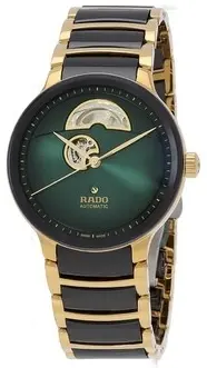 Rado Rado R30008302 Centrix Open Heart Grønn/Keramik Ø39.5 mm