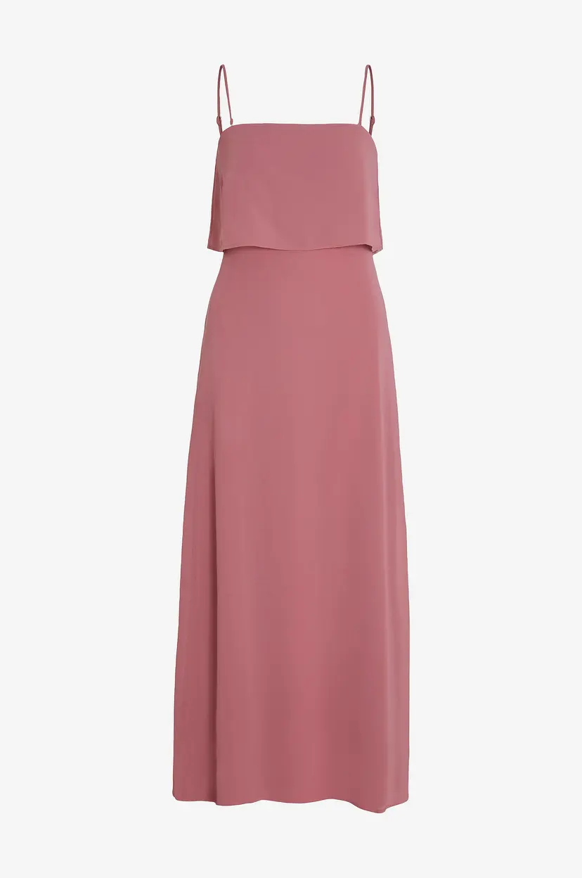 Vila Maxikjole viMilina Strap Maxi Dress - Rosa
