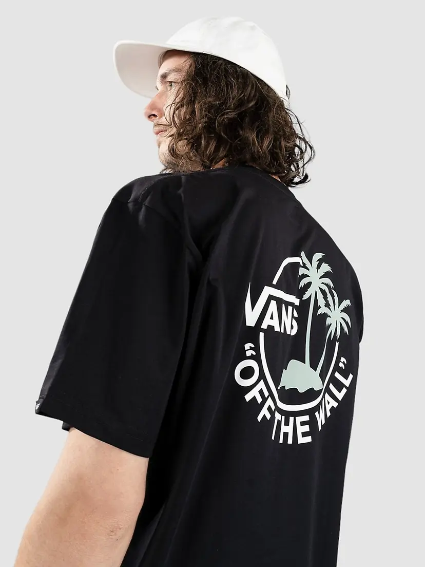 Vans Vans Classic Mini Dual Palm T-skjorte svart
