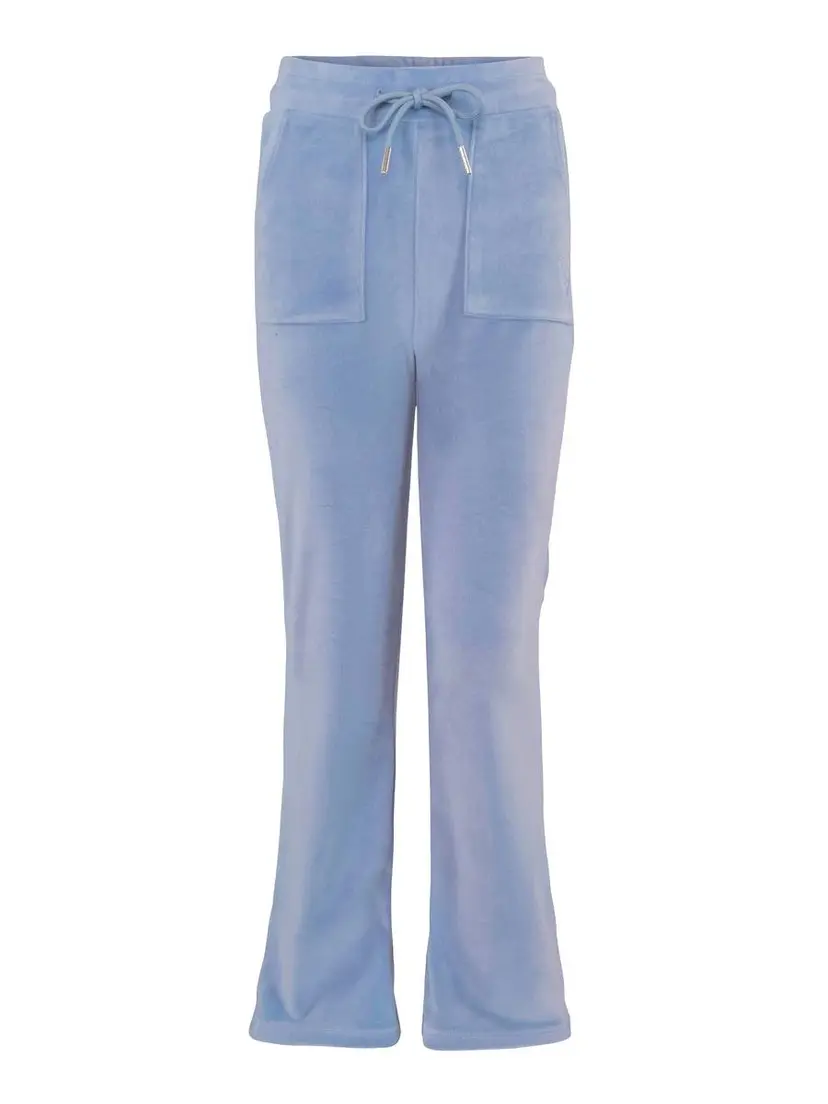 Vilje & Ve Vilje & Ve Hermine Velour Bukse Blue (164 /14 år)