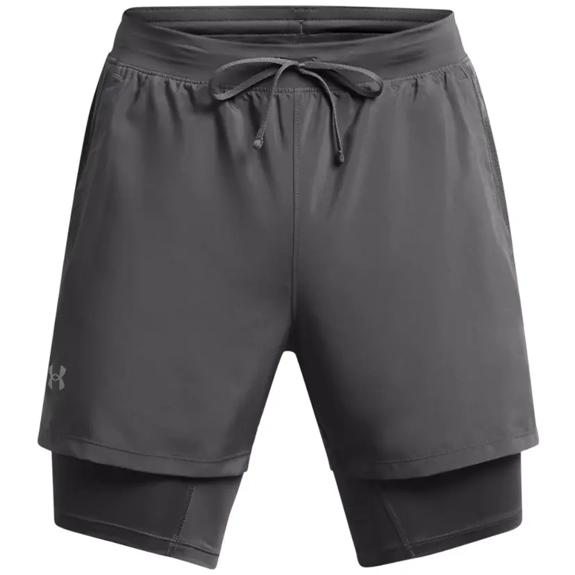 Under Armour Under Armour UA Launch 5'' 2-In-1 Shorts Castlerock