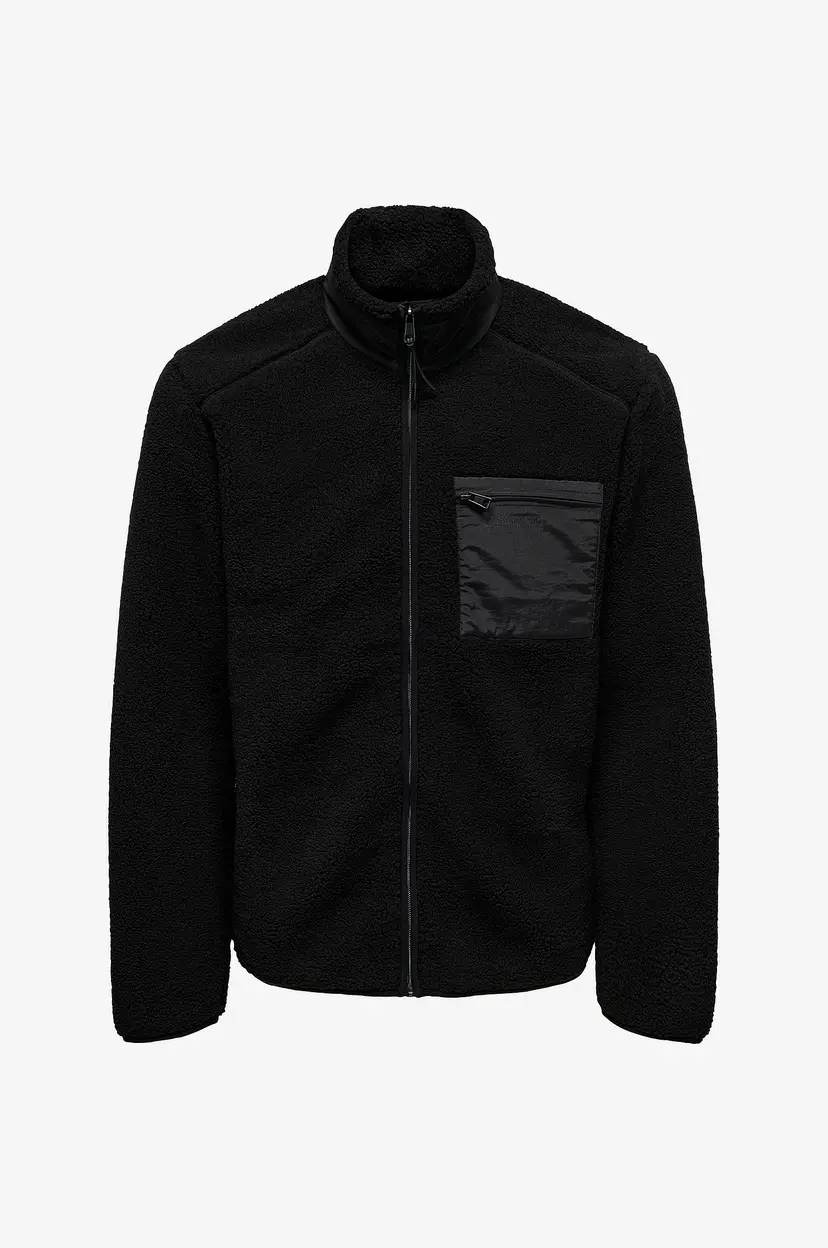 Only & Sons Jakke onsDallas Sherpa Jacket Otw - Svart