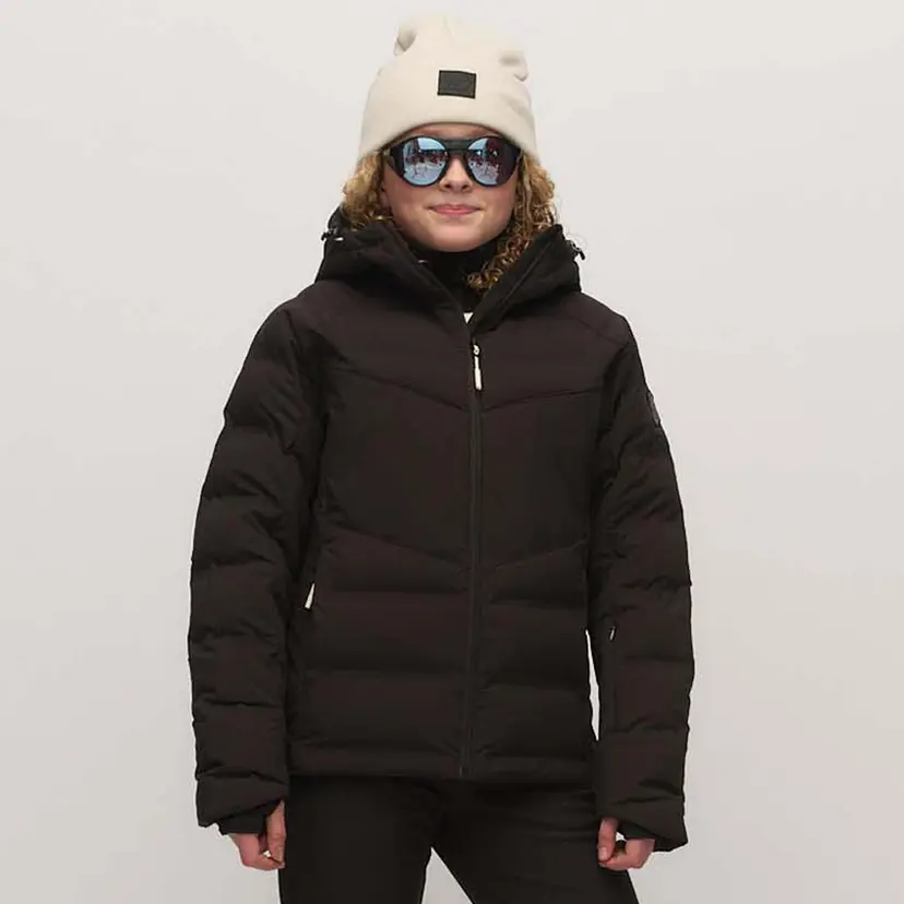 Skogstad Skogstad Glitterheim jakke junior, Black