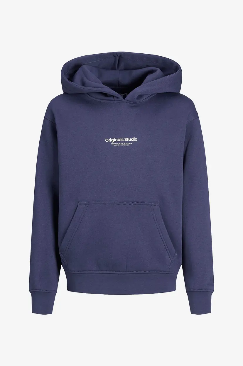 Jack & Jones Junior Hettegenser jorVesterbro Sweat Hood - Blå