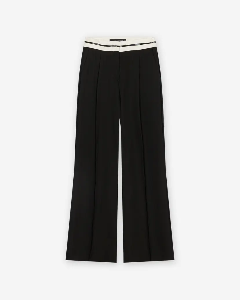 Karl Lagerfeld Karl Lagerfeld BW Essential Suit Pants Black classic pants