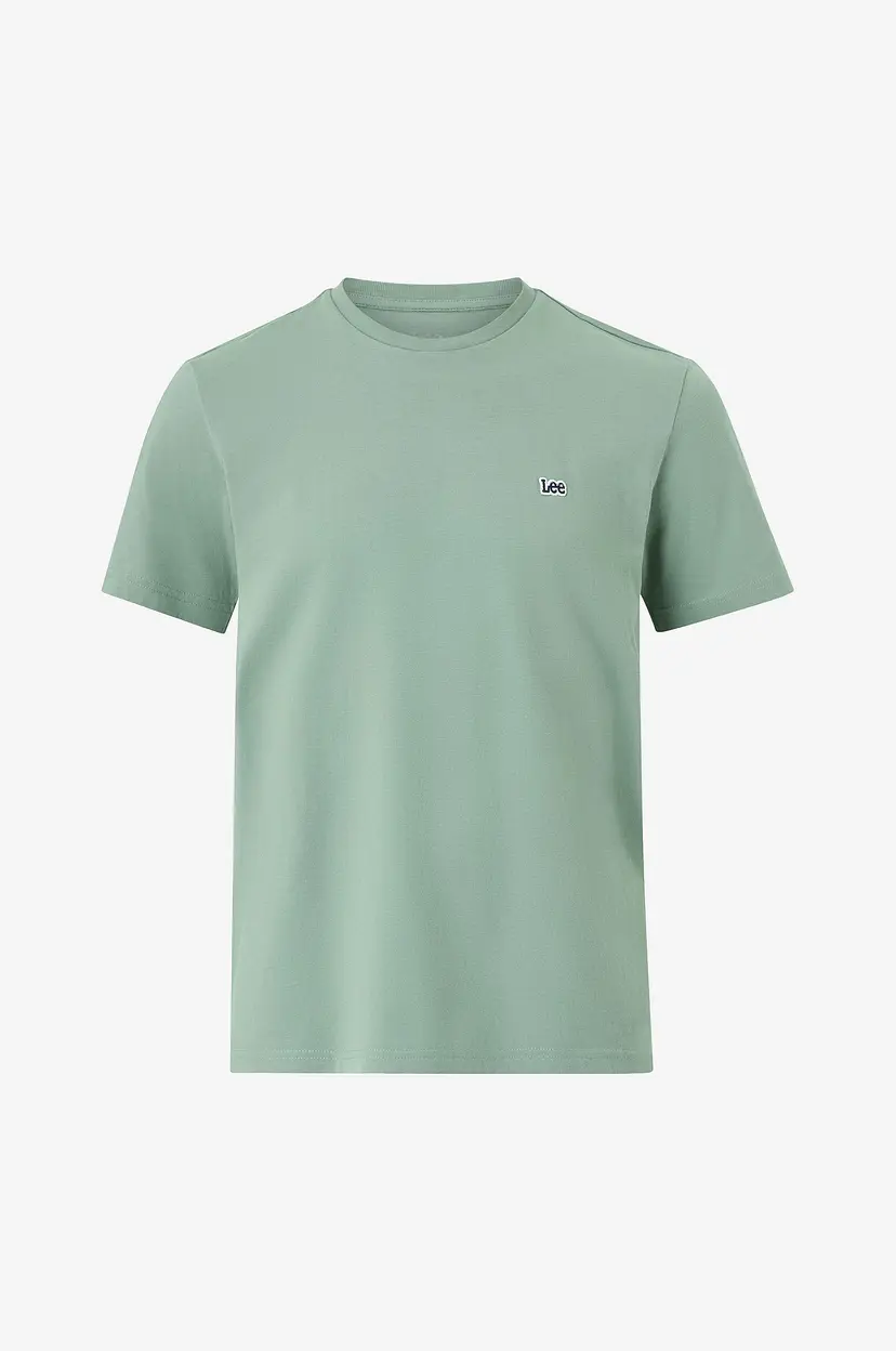 Lee T-skjorte SS Patch Logo Tee - Grønn