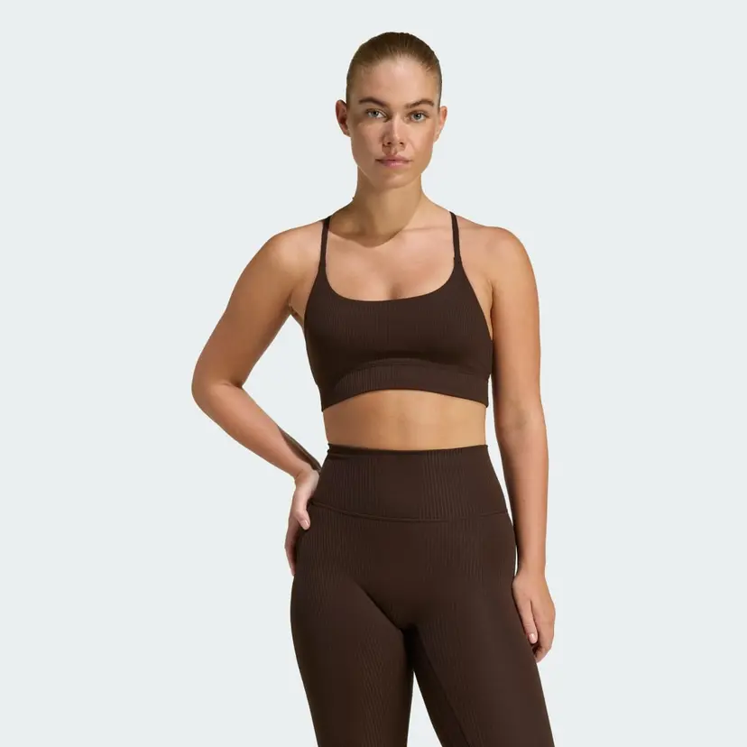 Adidas adidas All Me Light Support Rib Bra Long Line BH