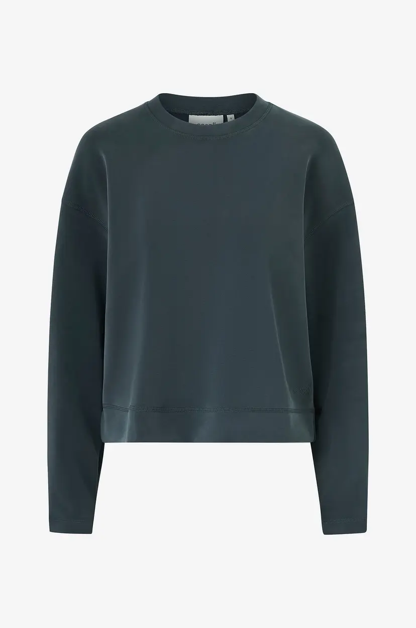 Casall Collegegenser Peachy Crew Neck - Svart