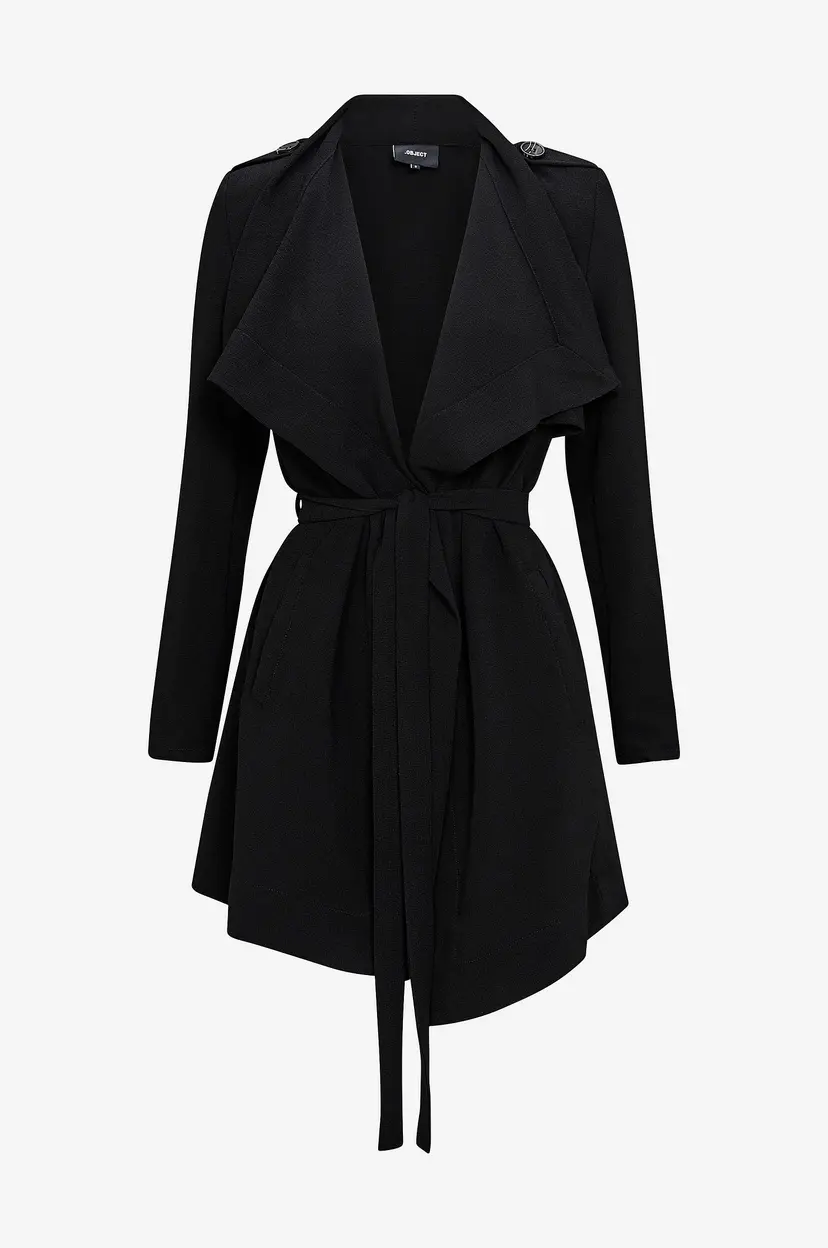Object Collectors Item Kåpe objAnnlee Short Jacket - Svart