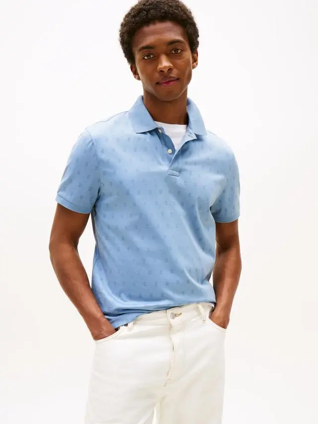 Tommy Hilfiger AOP INTERLOCK REG POLO