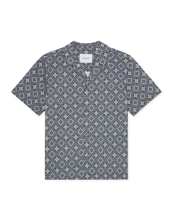 Les Deux Lukas Arabesque AOP SS Shirt