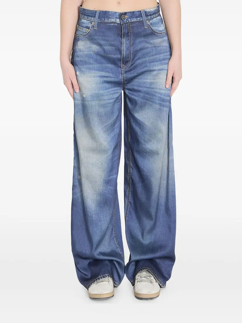 Golden Goose Golden Goose Wide leg – Blå