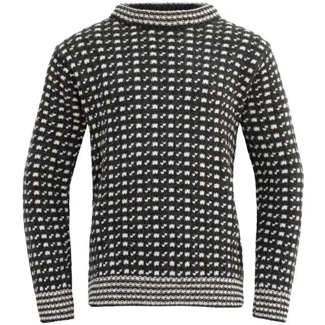 Devold Devold Original Islender Wool Sweater Anthracite/Offwhite
