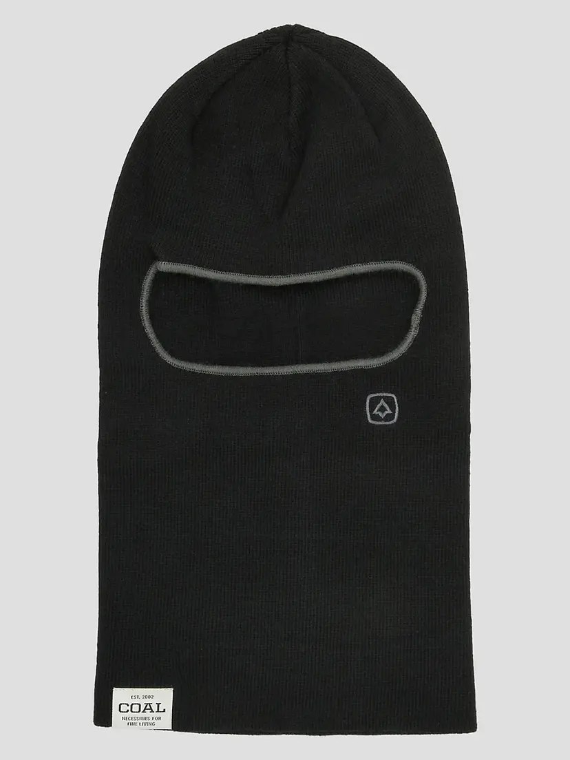 Coal Coal Uniform Clava Ansiktsmaske svart