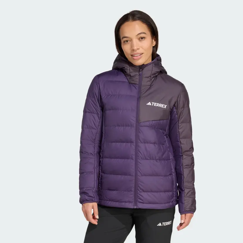 Adidas Terrex Multi Light Down CLIMAWARM Hooded Jakke