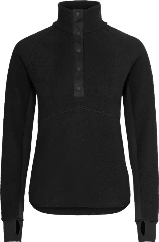 Johaug Johaug Women's Fusion Pile Henley Black