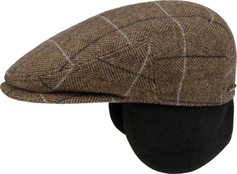 Stetson Stetson Men's Kent Wool EF Brown Herringbone