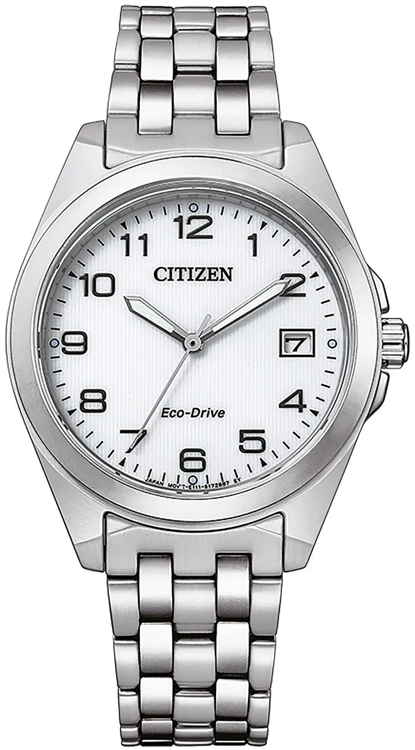 Citizen Citizen Dameklokke EO1210-83A Eco Drive 180 Hvit/Stål Ø34 mm
