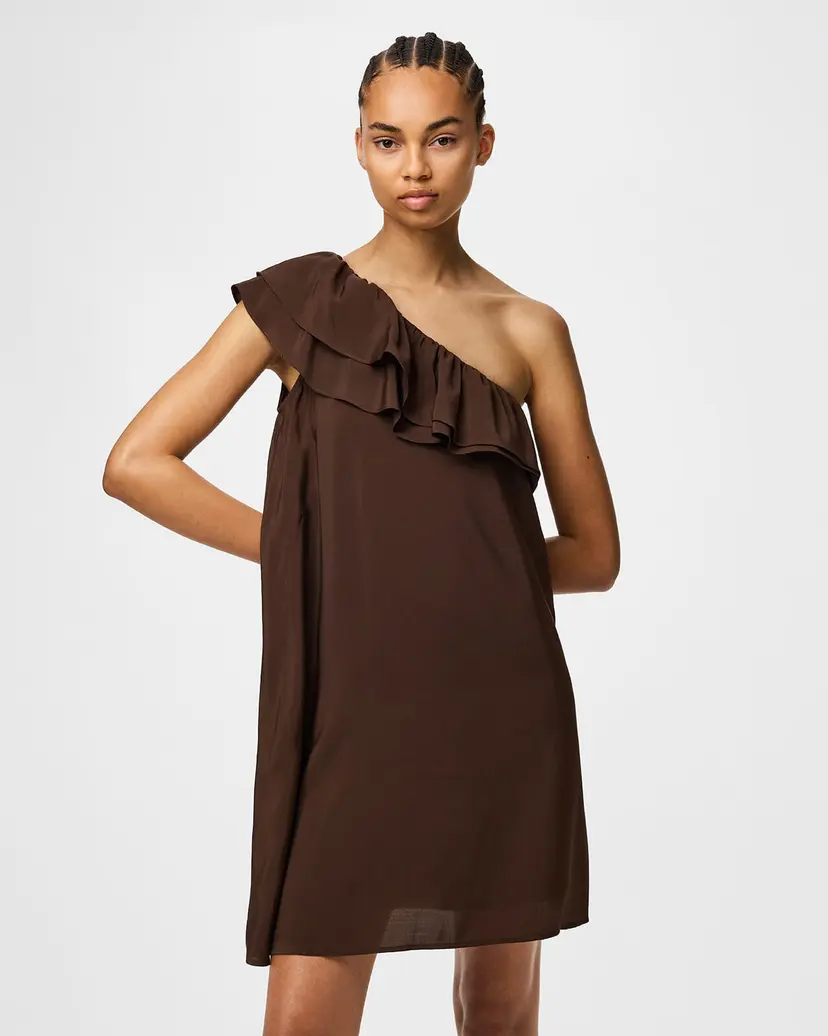 Pieces Kjole Penelope One-shoulder