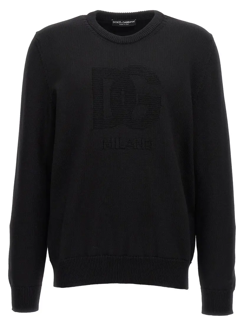 Dolce & Gabbana Dolce & Gabbana Strikkegensere – Svart