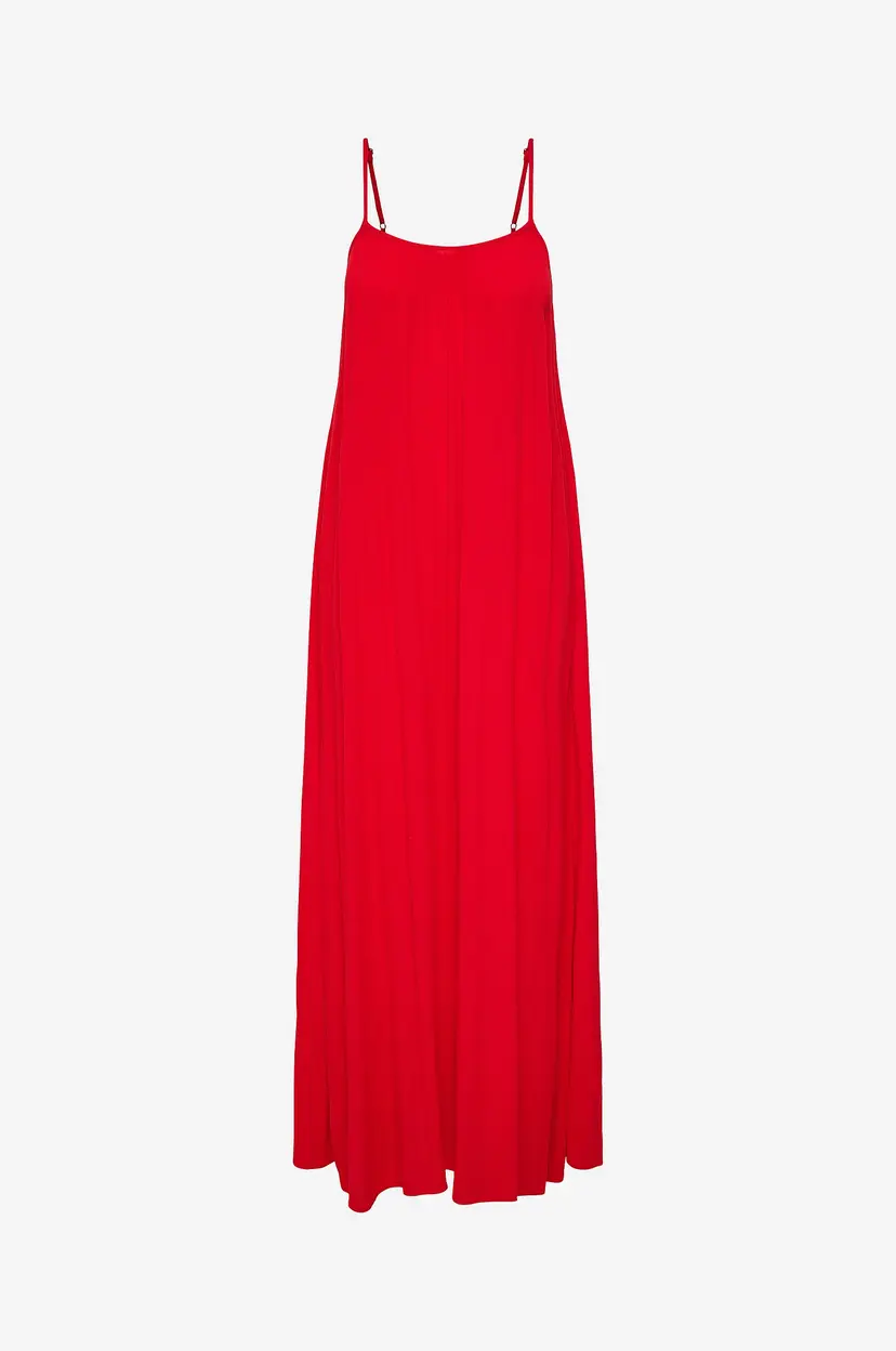ONLY Maxikjole onlNiki Strap Maxi Dress Wvn - Rød
