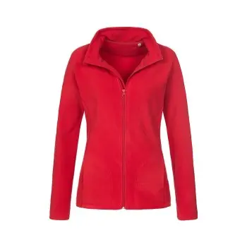 Stedman Stedman Active Fleece Jacket For Women Rød polyester Large Dame