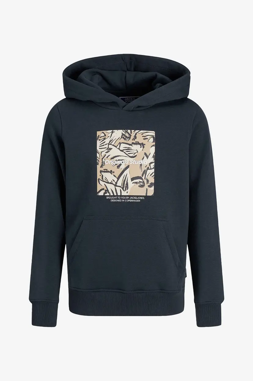 Jack & Jones Junior Hettegenser jorVesterbro Newton Boxfrontsweat B - Blå
