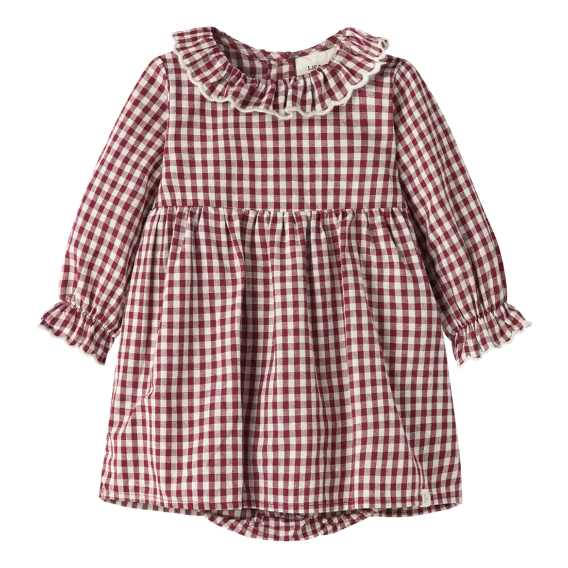 Lil`Atelier Lil' Atelier - Julekjole Baby Roanne Biking Red