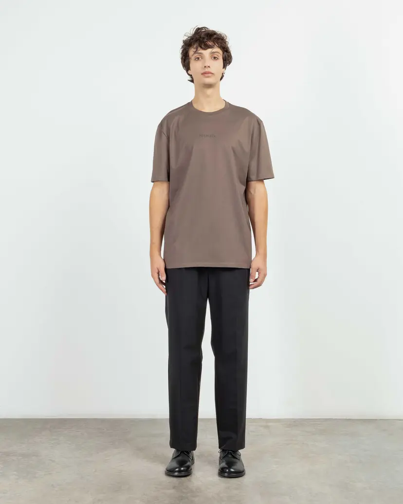 Premiata T-shirt Premiata PA1027 Castanho