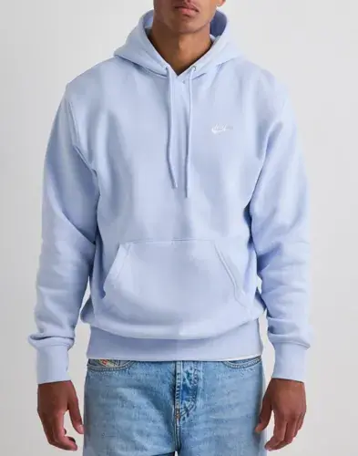 Nike Nike M Nk Club Bb Po Hoodie Hoodies Blå