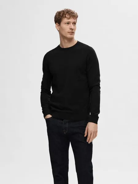 SELECTED Slhberg Crew Neck Noos