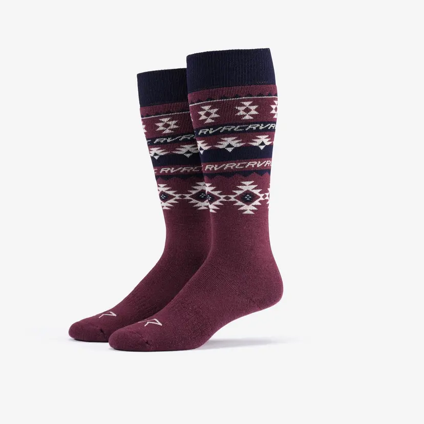 RevolutionRace Alpine Terry Socks Unisex Winetasting/India Ink