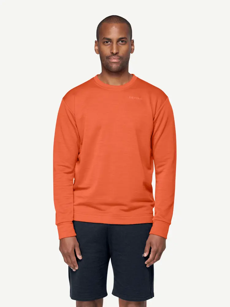 Devold Devold - Everyday Crew Herre - Large - Oransje