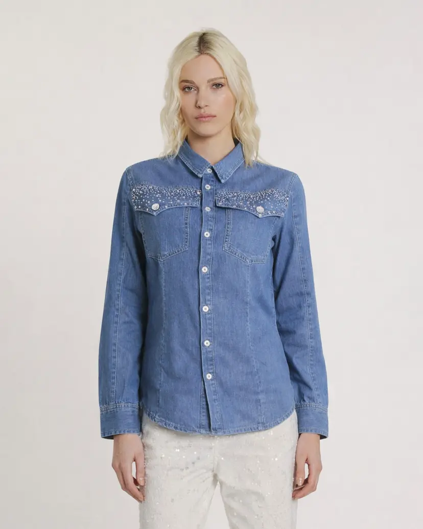 Relish Relish Eva Blue Shirt
