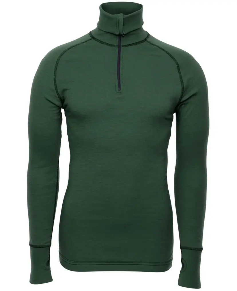 Brynje Brynje Arctic Zip Polo Green